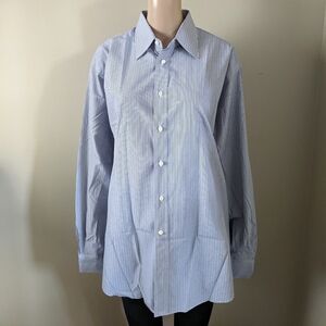 Emporio Armani Button Down Dress shirt, Men's 16 1/2 42 Large